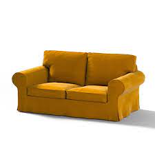 Ektorp 2 Sitzer Sofabezug Nicht Ausklappbar Gelb 704 23 Sofabezug Fur Ektorp 2 Sitzer Nicht Ausklappbar Dekoria Sofa Bezug Sofabezug Altes Sofa