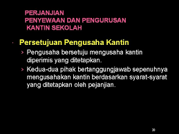 Maybe you would like to learn more about one of these? Pengurusan Kantin Sekolah 1 Pengurusan Kantin Sekolah Tanggungjawab