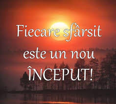 „a mai trecut un an prin noi/ a fost si soare, au fost si ploi. Fiecare Sfarsit Este Un Nou Inceput
