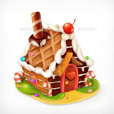 Gingerbread House Icon Chocolate House Gingerbread House Candy House