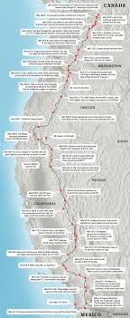 pacific crest trail map backpacker