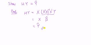 Introduction To The Hat Matrix In Regression Youtube