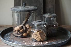 glazen voorraadpot landelijk stoer sober dewilgenkrans voorraadpotten keuken accessoires keuken decoratie