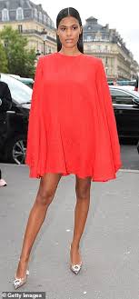 Picture Of Tina Kunakey I only wish that maternity wear had looked like this.