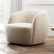 Shop Gwyneth Boucle Chair Cozy Chair From The Goop X Cb2 Collection Is Proof That Things Don T Have To Be Cold And H Cozy Chair Furniture Modern Accent Chair