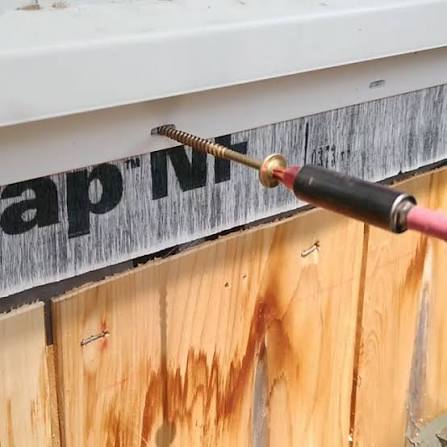 Window fabrication screws