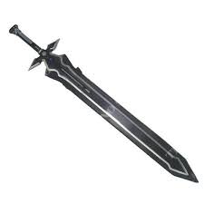 Es wurde gegen lisbeth´s bestes schwert getestet und zerbrach dieses. Sword Dark Repulser Von Kirito Sword Art Online Zs 9495b Katanas Und Schwerter Fur Airsoft Titano Store