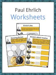 Doch die ärzte sind alle auf dem x. Paul Ehrlich Facts Worksheets Personal Facts Education For Kids