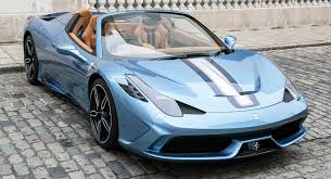 The car had a lot of carbon options like carbon scudaria shields and the. Ferrari 458 Speciale A An 850k Baby Blue Dream Come True Carscoops