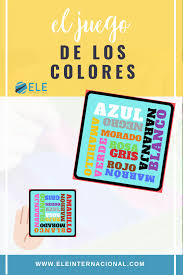 Maybe you would like to learn more about one of these? Actividad De Alumna El Juego De Los Colores Eleinternacional