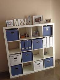 Ikea Expedite Office Organization And Storage Inexpensive And Clean Way Of Organizing Your Office Home Office Organization Home Office Decor Guest Room Office