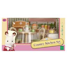 Kitchen set toys images png animaux. Sylvanian Families Country Kitchen Set The Entertainer