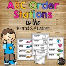 You can create printable tests and worksheets from these grade 2 abc order questions! Alphabetical Order Second Letter Worksheets Teaching Resources Tpt