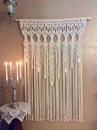 The central part of the wall hanging is decorated with gold sparkles (acrylic 72 Macrame Wedding Ideas For A Boho Bride Macrame Macrame Wedding Boho Wedding