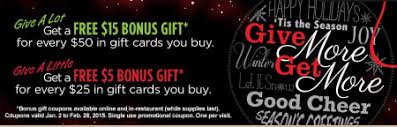 Some have a gift for great food. Free 15 Ruby Tuesday Gift Card With Purchase