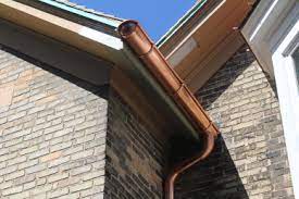 Although elegant in appearance, they are also functional; Euro Style Copper Half Round Gutters