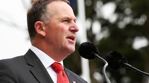 New Zealand PM John Key sorry for ponytail-pulling