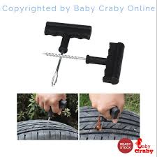 Jika tali jejak pada tayar bahagian c tetapi tidak jejak pada sekiranya tayar dah botak pastikan tukar tayar depan kebelakang dahulu. Kit Tampal Tayar Bocor Kereta Car Tubeless Tyre Puncture Repair Tool Kit Shopee Malaysia