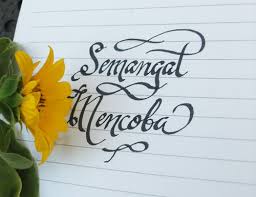 Huruf yang sesuai untuk bingkai. Hand Lettering Using Felt Tip Marker Bulir Jeruk
