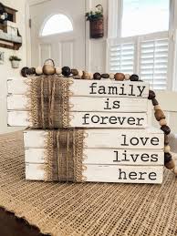 Decorative Book Books With Names On Spinestamped Books Book Etsy In 2020 Rustic Books Book Decor Book Stamp