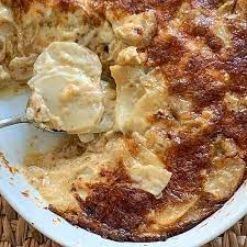 Pour the hot cream evenly over the potatoes. Barefoot Contessa Potato Fennel Gratin Updated Recipes