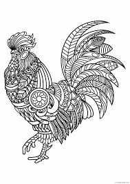 Search through 623,989 free printable colorings at getcolorings. Mandala Coloring Pages Adult Rooster Animal Mandala Printable 2020 640 Coloring4free Coloring4free Com