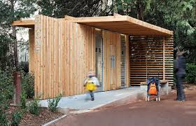 Gallery Of Public Toilets In The Tete D Or Park Jacky Suchail Architects 3 Public Bathrooms Architecture Architecture Exterior