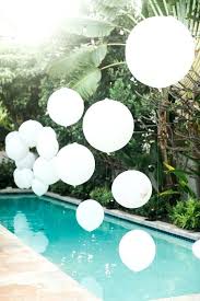 How to make a balloon arch over a pool. Pool Decor Pool Balloons Melbourne Magic In The Middle