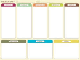 12 Free Sample Family Chore List Templates Printable Samples