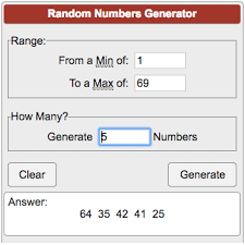 random number generator