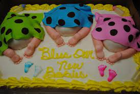 :)items usedvanilla cake(recipe on my channel)buttercream frosting(recipe on my. Baby Shower Cake For My Triplets Triplet Baby Shower Winter Baby Shower Themes Triplet Babies