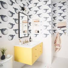 35 shelves to make your bathroom pop. 15 Ways To Make A Small Bathroom Pop Lonny
