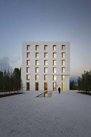 Immeuble De Bureaux Concu Par Baumschlager Eberle A Lustenau Architecture Ecologique Architecture De Facade Architecture