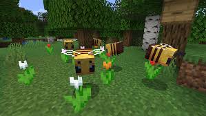 Bees are neutral mobs that won't attack you unless you attack them first, which is a fairly bad idea, since they will sting. Minecraft S Big Bees Don T Exist But Giant Insects Once Did Science News For Students