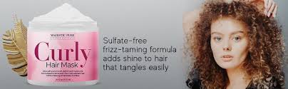 This mask, which she loves for her wavy to. Amazon Com Majestic Pure Curly Hair Mask For Ultra Soft Smooth Hair Defrizz Moisturize Deep Conditioning Hair Treatment For Dry Damaged Hair And Chemically Processed Hair 16 Fl Oz Beauty