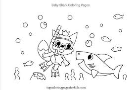 The mandalorian are asked to meet someone to take something. 12 Free Printable Baby Shark Coloring Pages For Kids By Topcoloringpagesforkids Medium