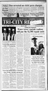 Duo arrested on child porn charges Water tower vandals confess; will pay  the $2,500 repair costs