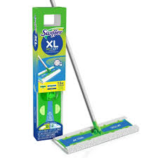 Swiffer Sweeper Dry Wet Xl Sweeping Kit 1 Sweeper 8 Dry Cloths 2 Wet Cloths Wet Dry Cleaning Solutions Kit