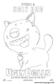 They are all free to print, and the kids will love coloring them in. Pitgull Is Ugly Dog Uglydolls Coloring Pages Printable