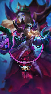 Wallpaper Phone Vexana Sanguine Rose By Fachrifhr Mobile Legends Mobile Legend Wallpaper Alucard Mobile Legends