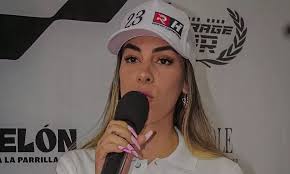 Aída Martínez manifestó su deseo participar en campeonato nacional de moto  velocidad este sábado 4 de noviembre