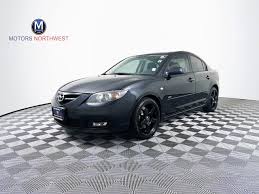 Image result for Black 2007 Mazda3