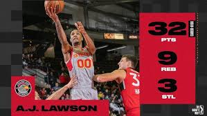 A.J. Lawson Pours In Career-High 32 Points, Lifts Skyhawks To 6th Straight  Win