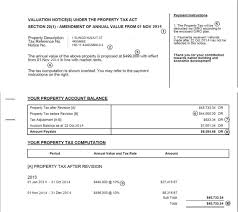 After you have filed your returns, you will receive your notice of assessment or tax bill in may to september. Property Tax Form For Income Tax Property Walls