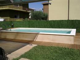 Piscine Semi Enterree Modulable Dolce Vita Gold Laghetto Pres Nimes Piscines Laghetto
