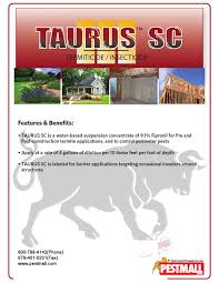Fill the tank 1/4 to 1/3 full with water. Taurus Sc Insecticide Termiticide By Patricia Carter Issuu