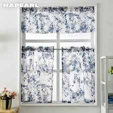 napearl short kitchen curtains window