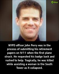 John William Perry, 38, an NYPD officer assigned to the 40th Precinct, went  to One Police Plaza