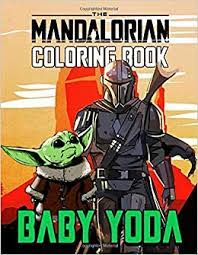 The mandalorian is an american space western television series created by jon favreau for the streaming service disney+. Baby Yoda The Mandalorian Coloring Book Over 50 Baby Yoda Coloring Books For Adults And Kids Amazon De Bissonette Robin Fremdsprachige Bucher