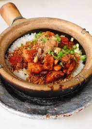 Cut deboned chicken breast, chicken legs or whole chicken into small pieces and place in a bowl. Choong Kee Claypot Chicken Rice Damansara Jaya